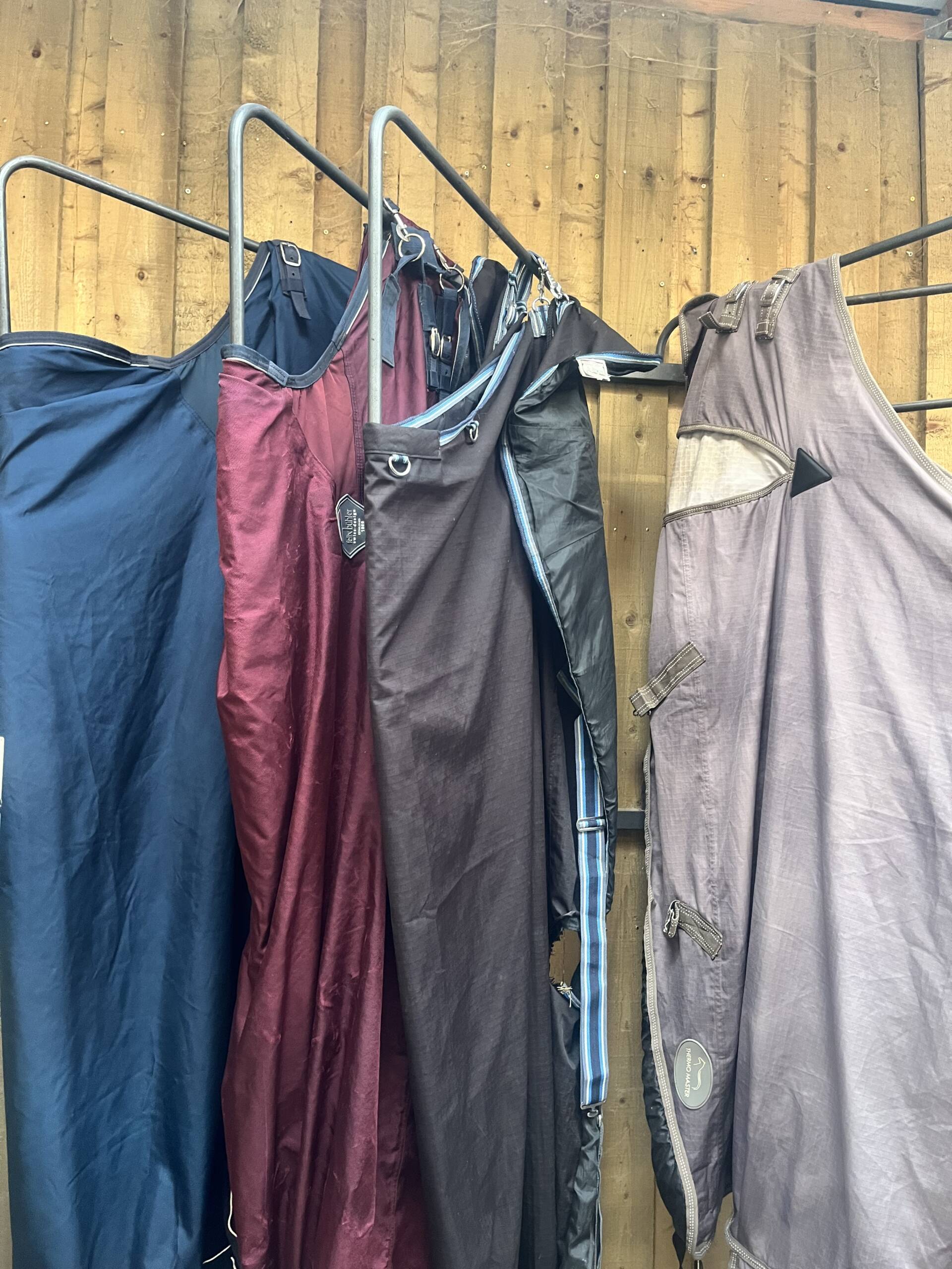 Couverture sur le séchoir
